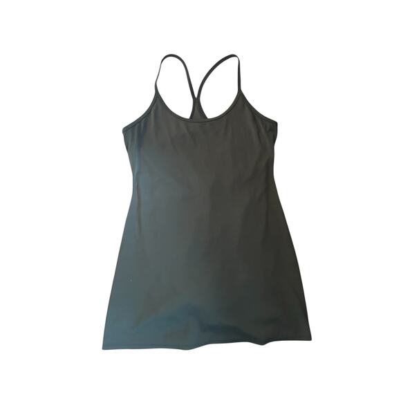 Quince Dresses & Skirts - Women M Quince Ultra-Soft Active Dress Olive Racerback Performance Tennis Short